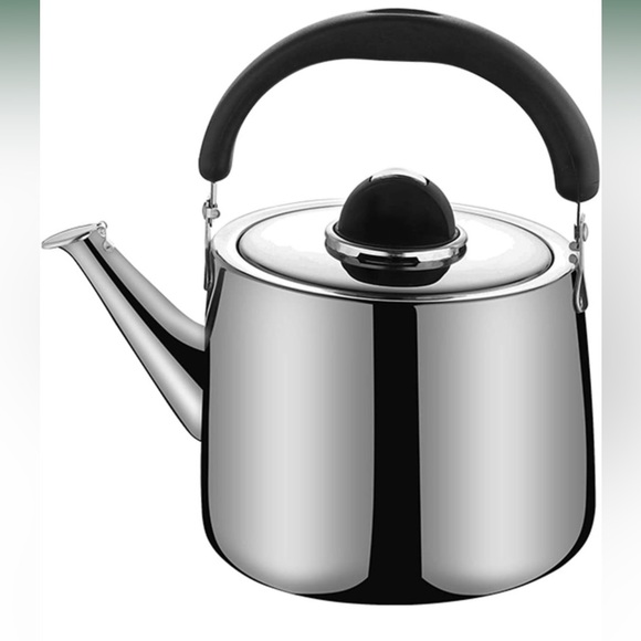 Other - Stainless Steel Tea Whistling kettle with Ergonomic Handle -2.5QT